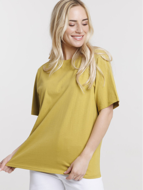 T-shirt oversized olivette...