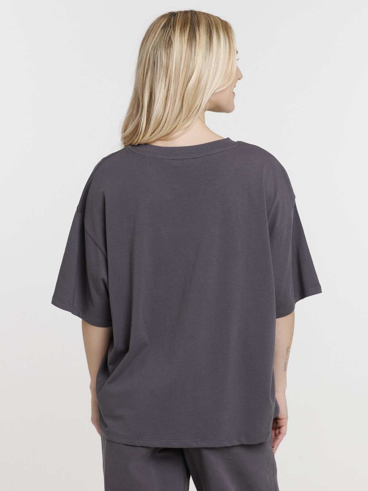 Tee-shirt coeur léopard femme