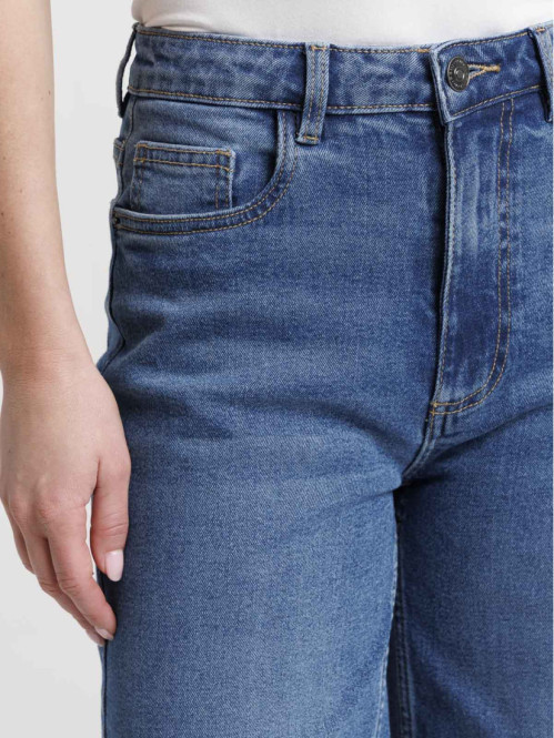 Jean wide leg stone femme