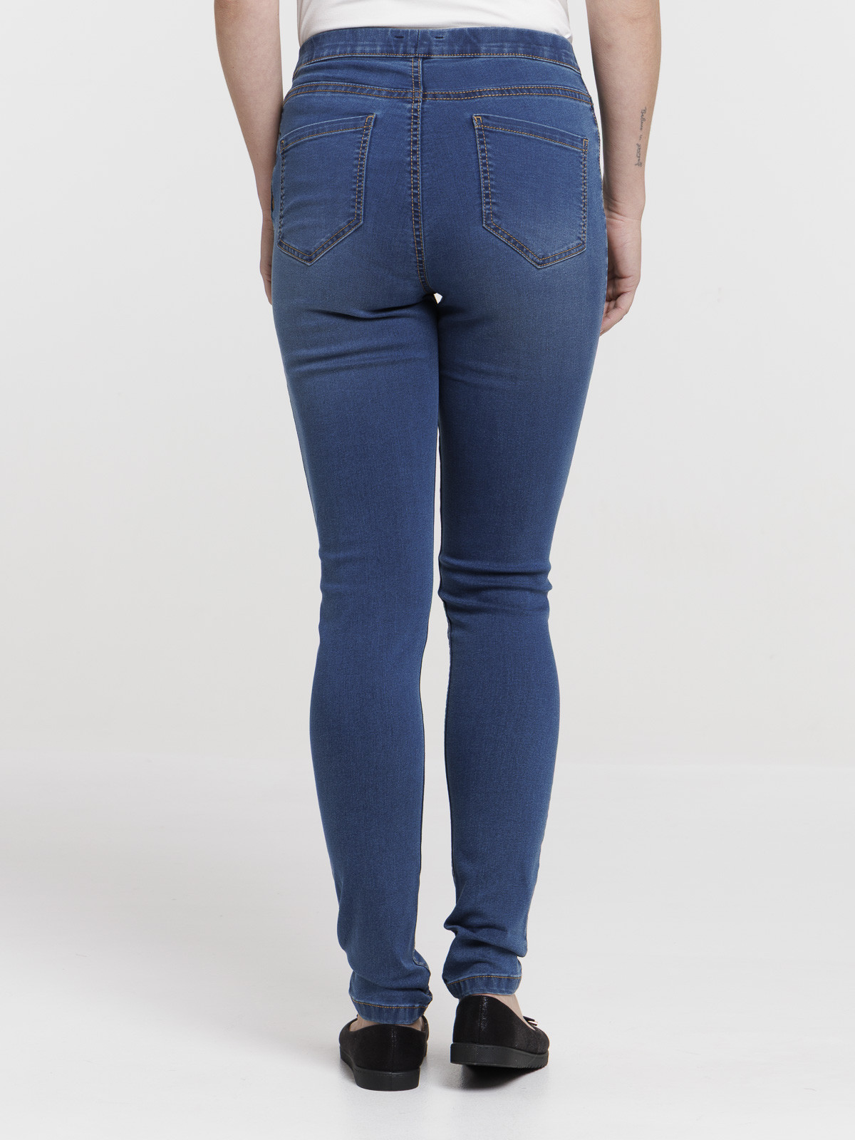 Jegging denim stone femme