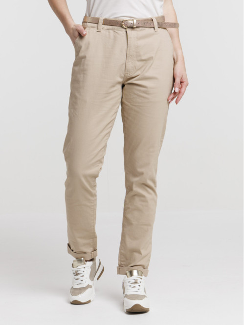 Pantalon chino slim...