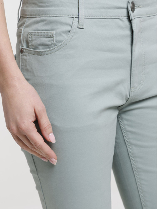 Pantalon skinny 7/8ème femme