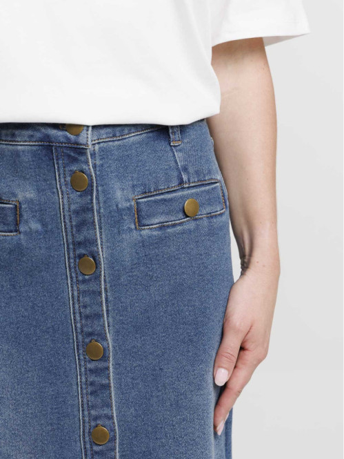 Jupe longue double stone femme