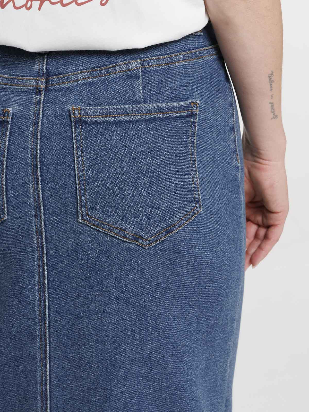 Jupe longue double stone femme