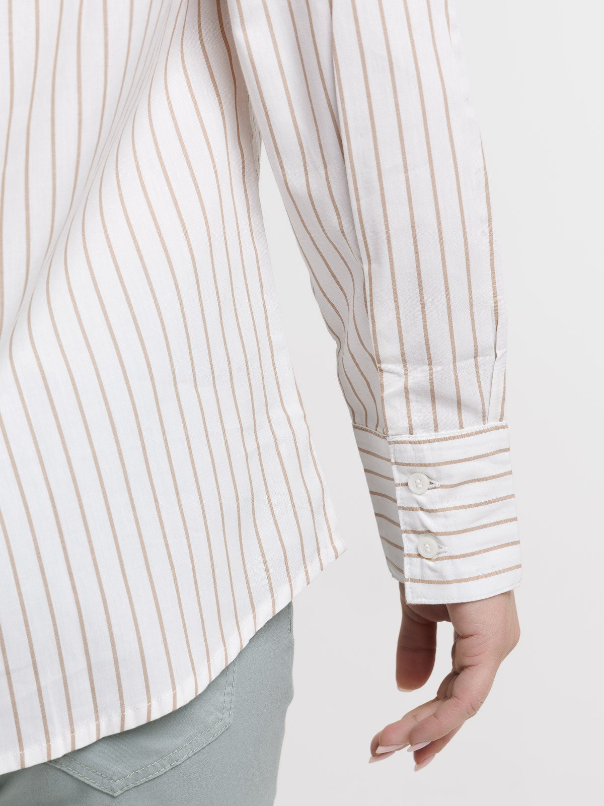 Chemise rayée manches longues femme Chemise rayée manches longues femme