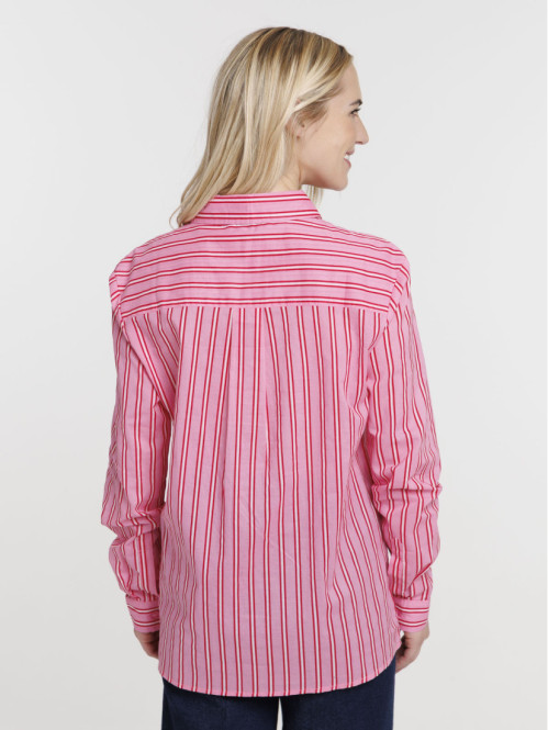 Chemise rayée manches...