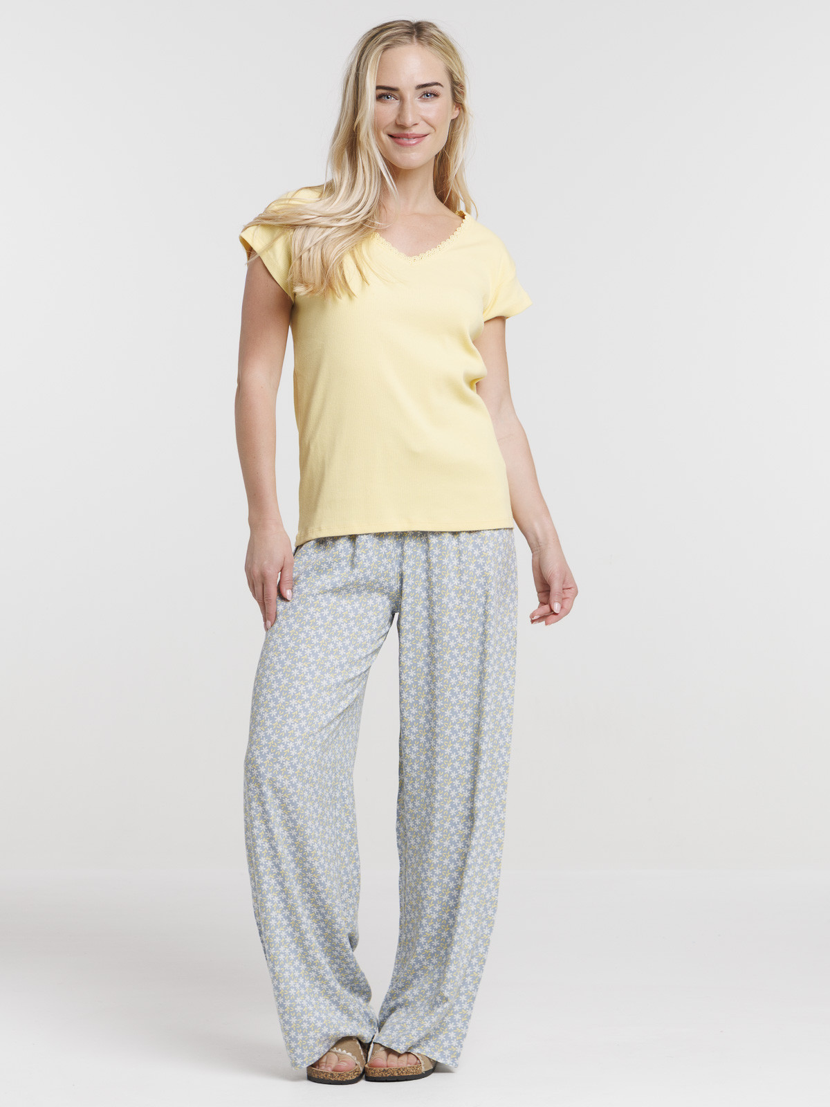 Haut de pyjama golden haze femme