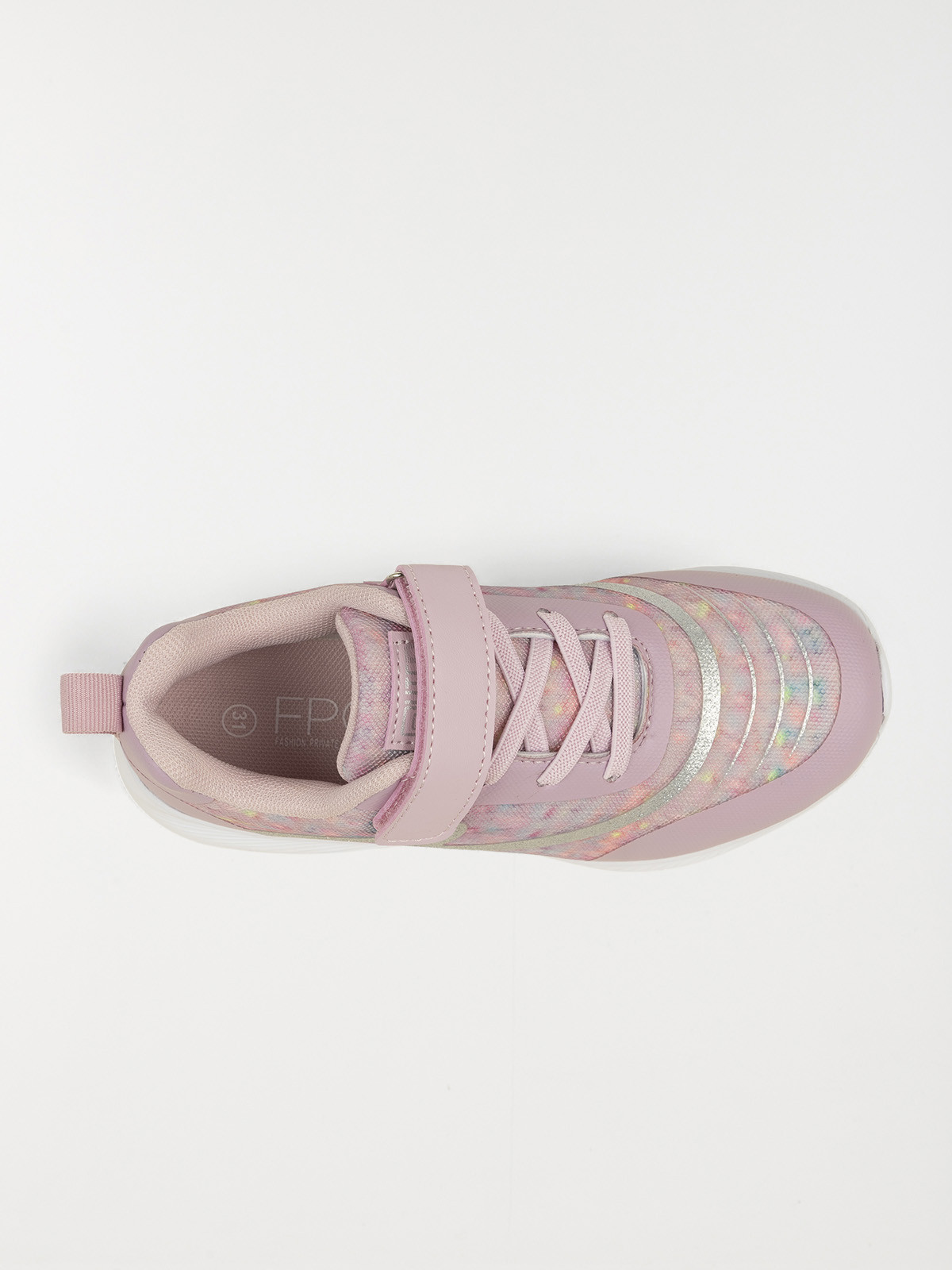 Basket rose multicolore fille (24-30)