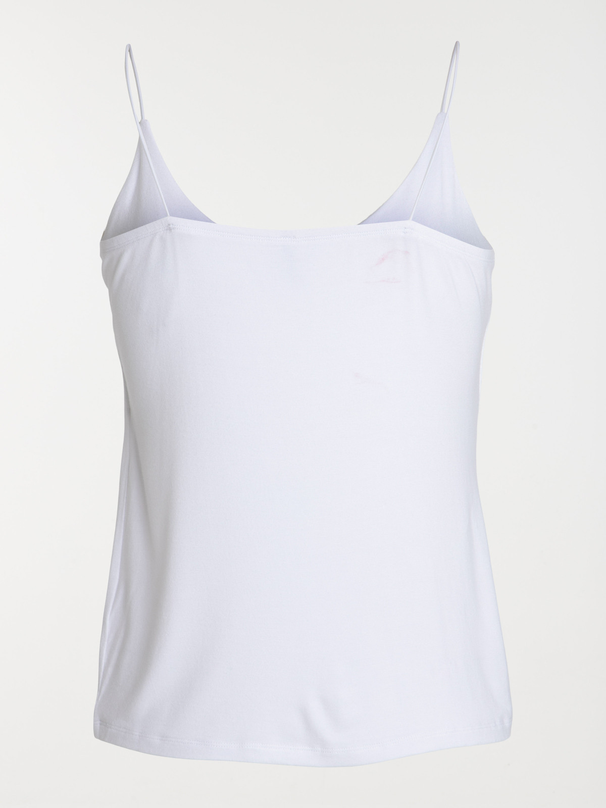Débardeur bretelle blanc femme