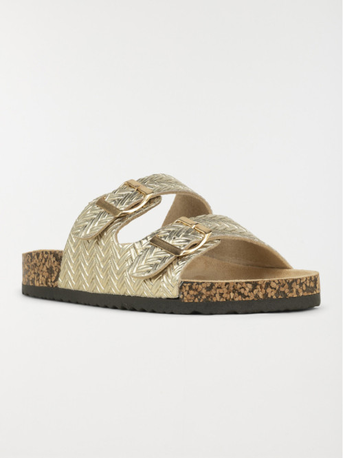 Mules texturées femme (36-41)