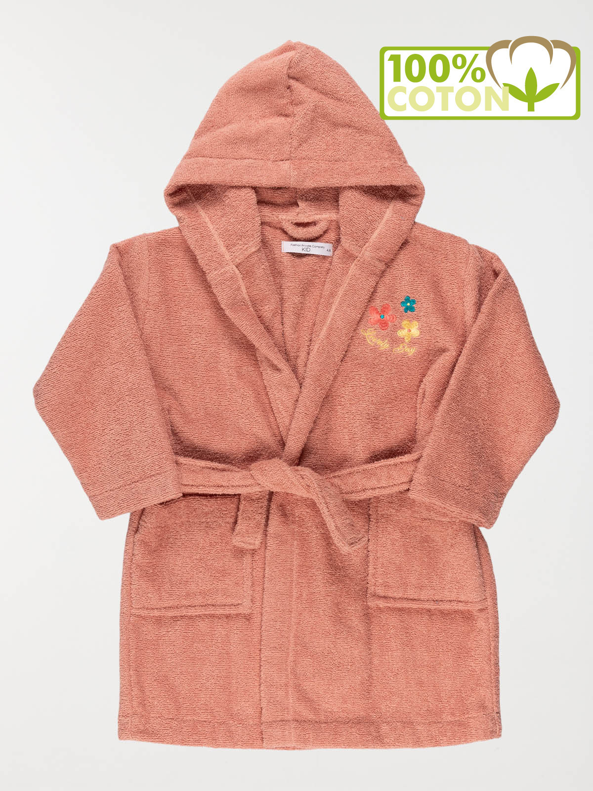 Peignoir blush enfant fille lovely Peignoir blush enfant fille lovely