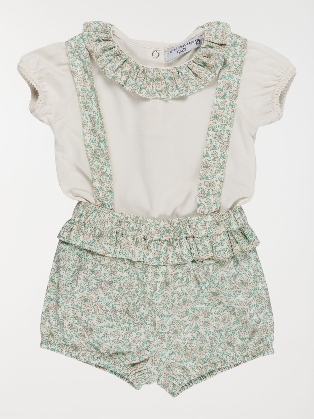 Ensemble t-shirt bloomer fille (3-36M)