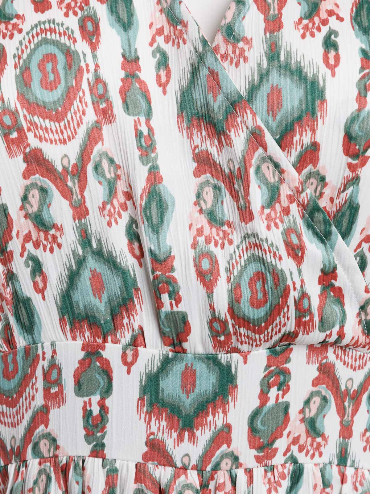 Robe longue imprimée grande taille femme Robe longue imprimée grande taille femme