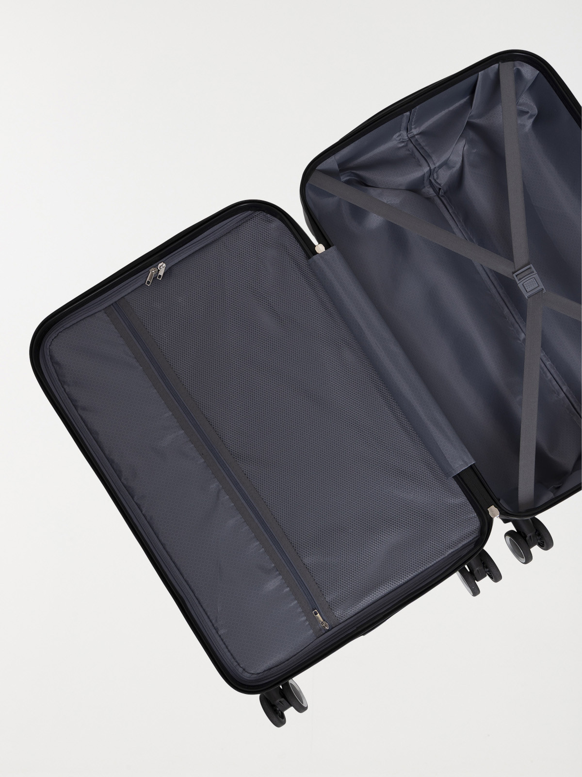 Valise rigide à roulettes 55x40x20cm