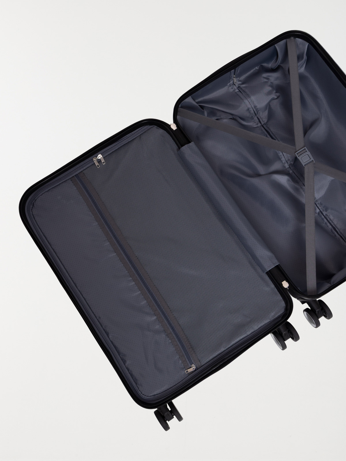 Valise rigide à roulettes 76x49x30cm