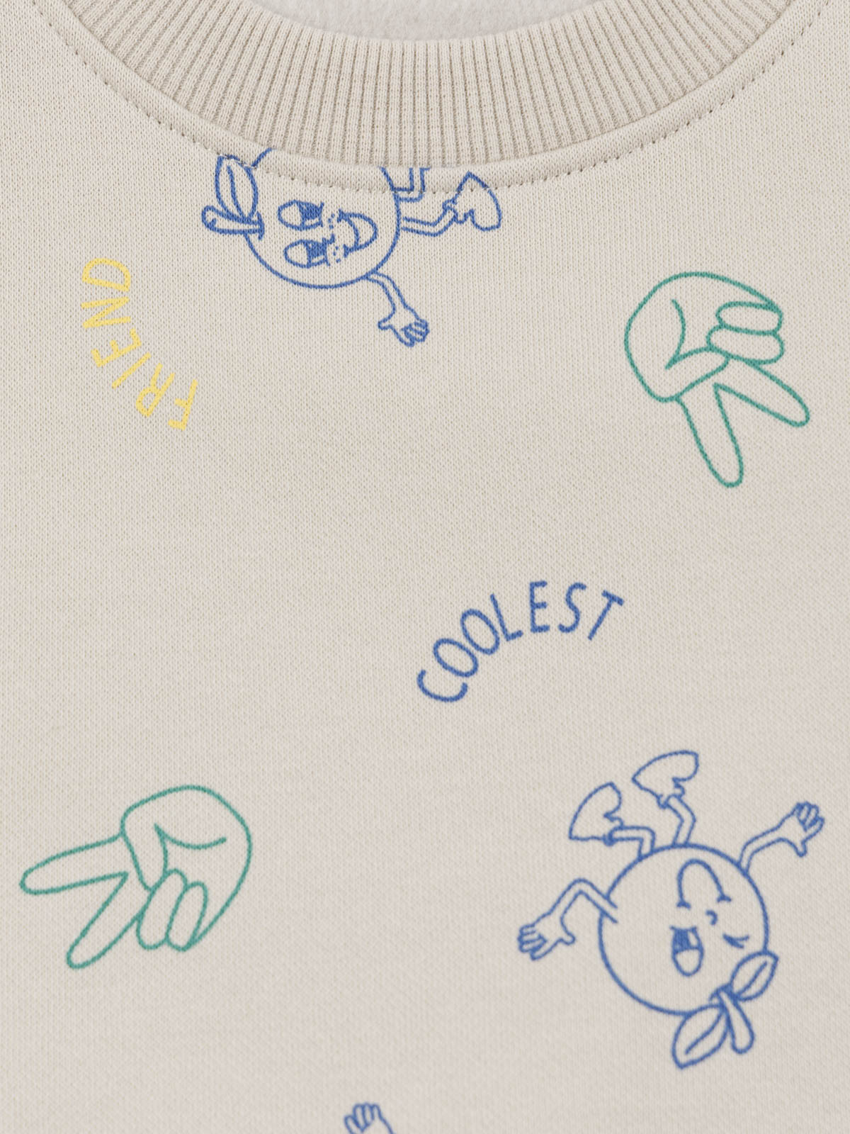 Sweat tout imprimé garçon (3-12A)