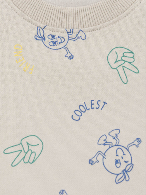 Sweat tout imprimé garçon...