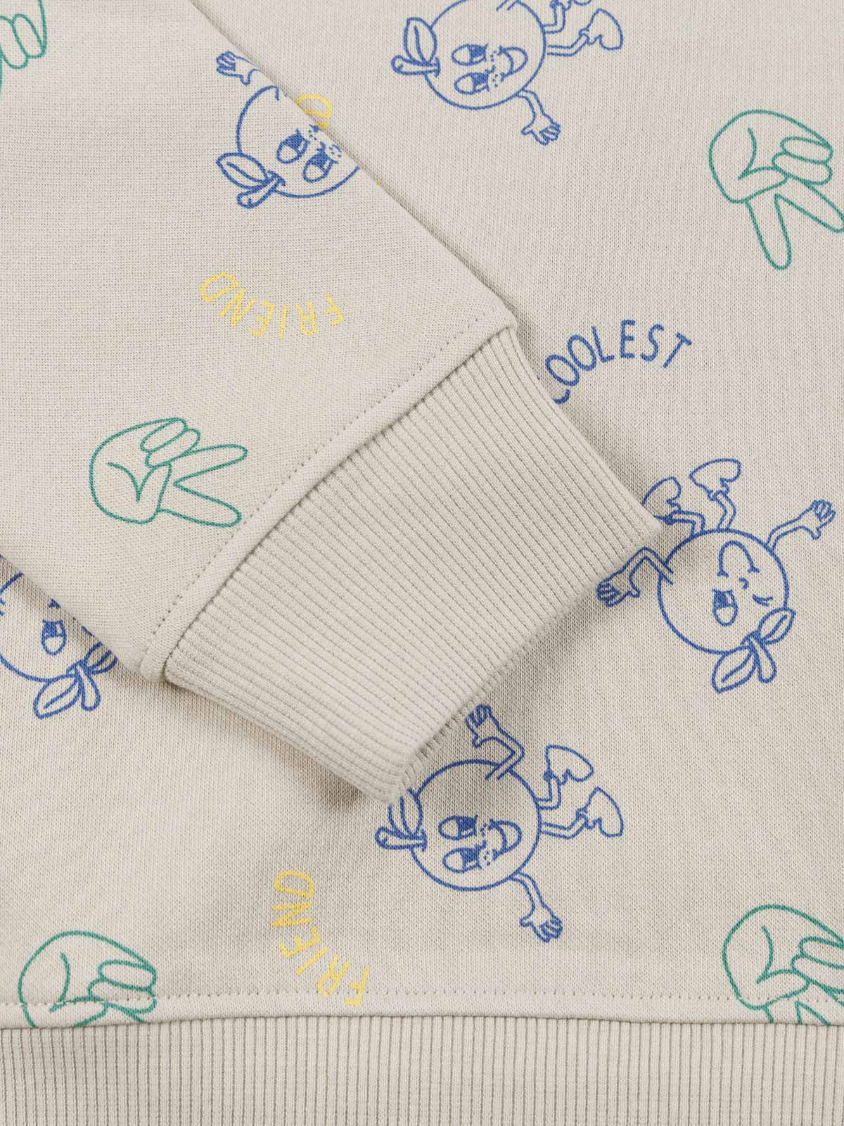 Sweat tout imprimé garçon (3-12A)