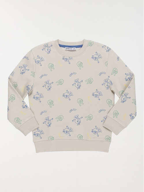 Sweat tout imprimé garçon...