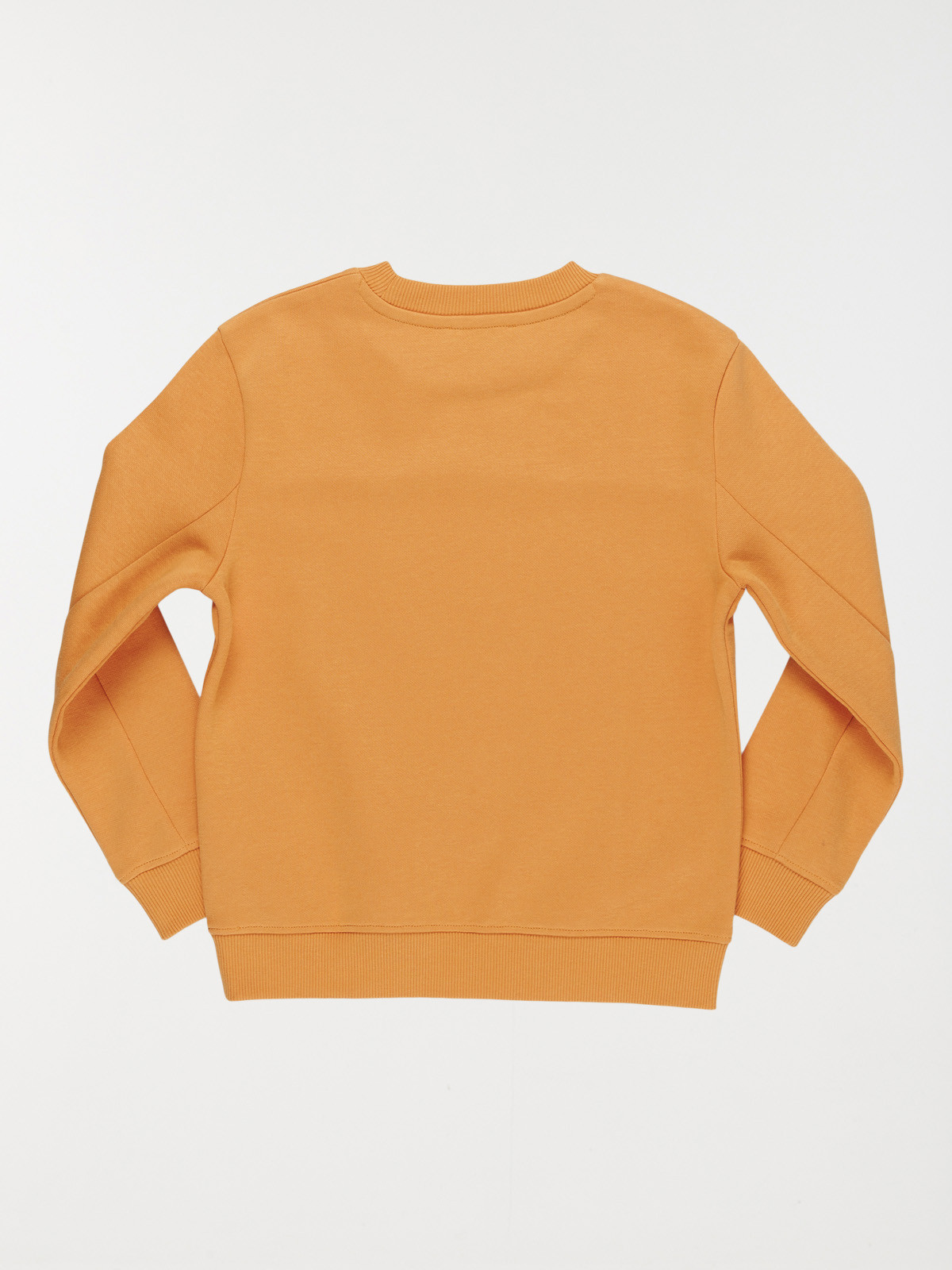 Sweat uni col rond garçon (3-12A)