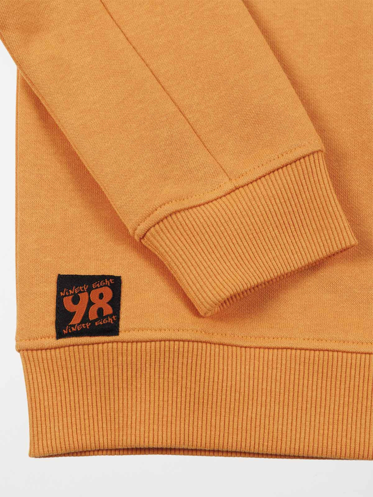 Sweat uni col rond garçon (3-12A)