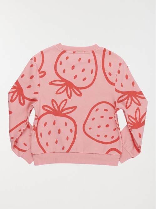 Sweat motif fraise fille...