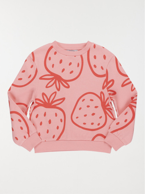 Sweat motif fraise fille...