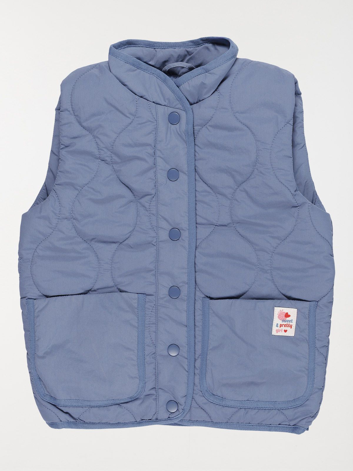 Doudoune sans manches fille (3-12A)