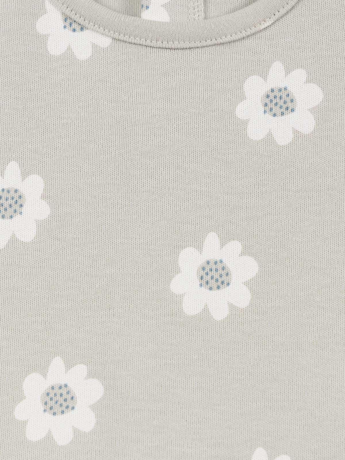 Dors-bien motifs fleurs fille (3-24M)