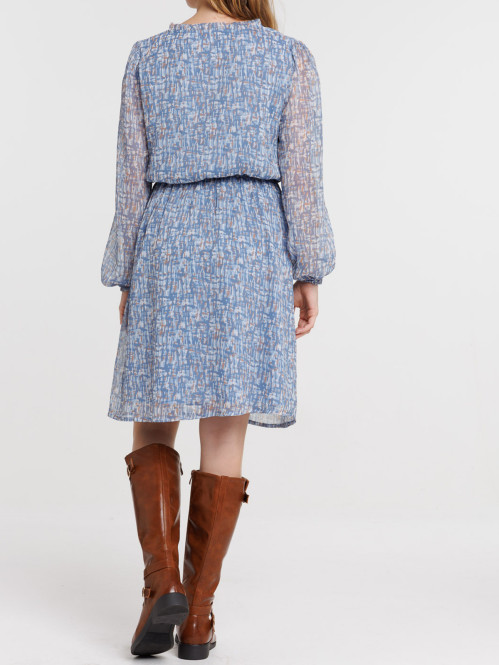 Robe voile imprimée...