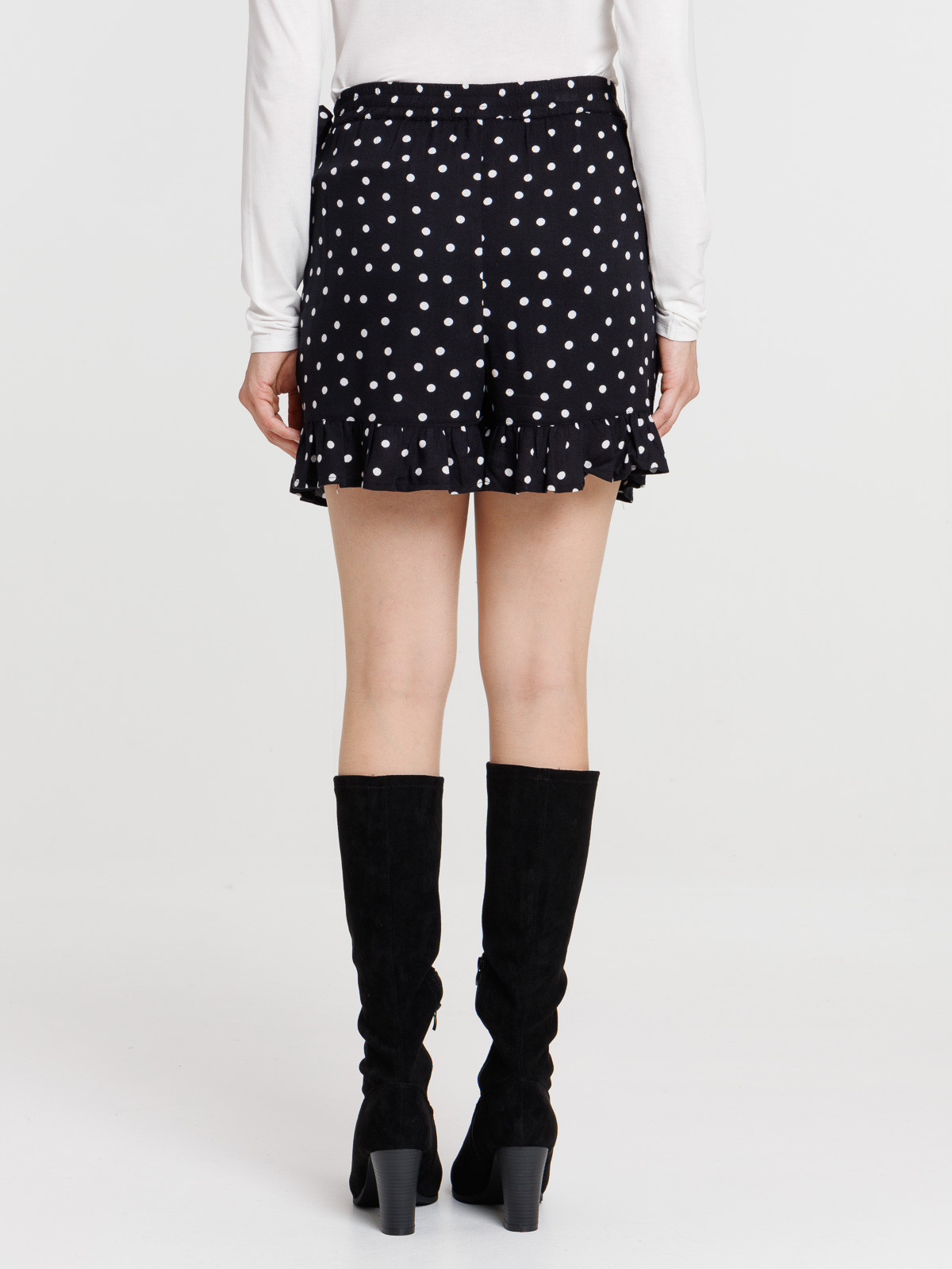 Jupe short à pois femme Jupe short à pois femme