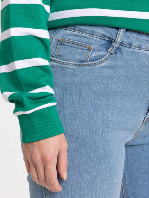 Jean skinny bleached femme Jean skinny bleached femme