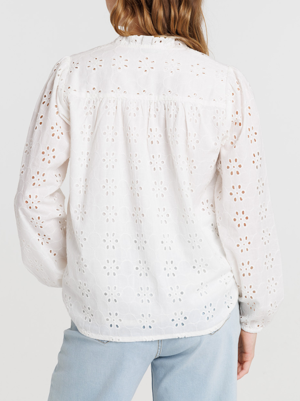 Chemise broderie anglaise femme