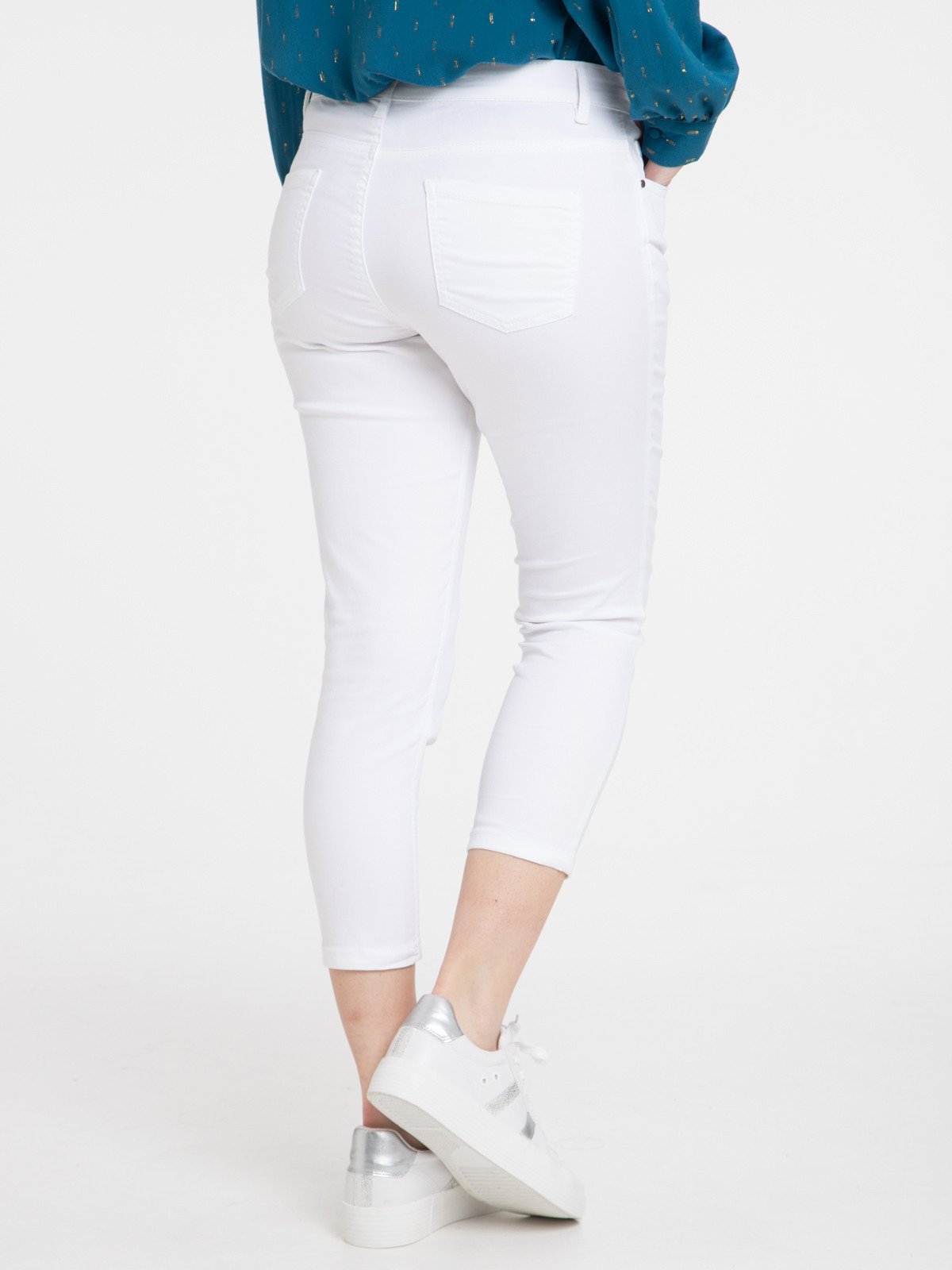 Pantacourt blanc femme Pantacourt blanc femme