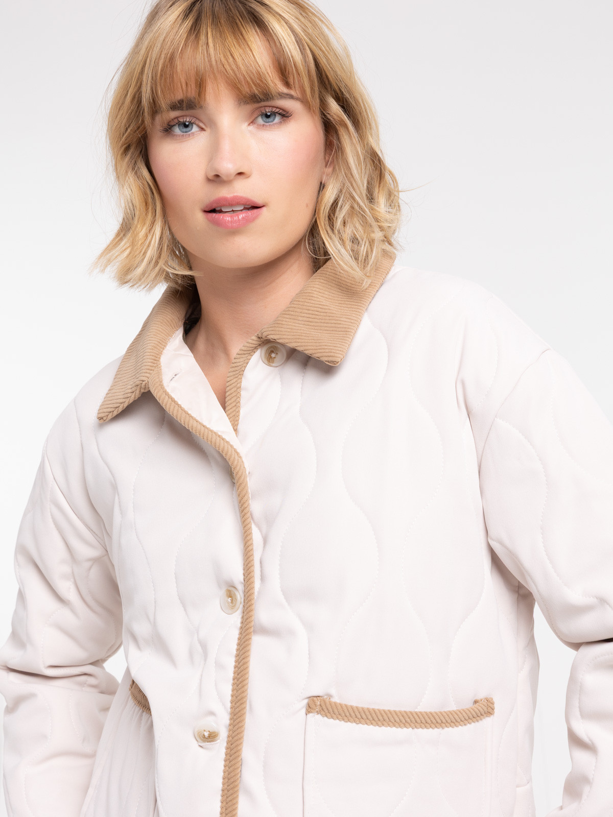 Doudoune col velours femme Doudoune col velours femme