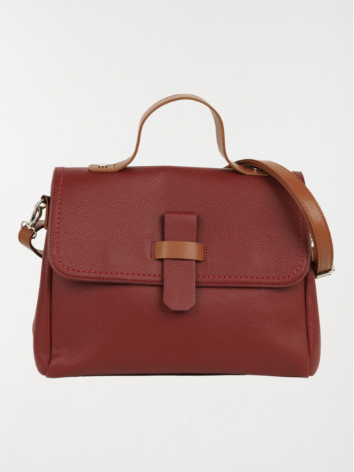 Sac à main anse et bandoulière femme