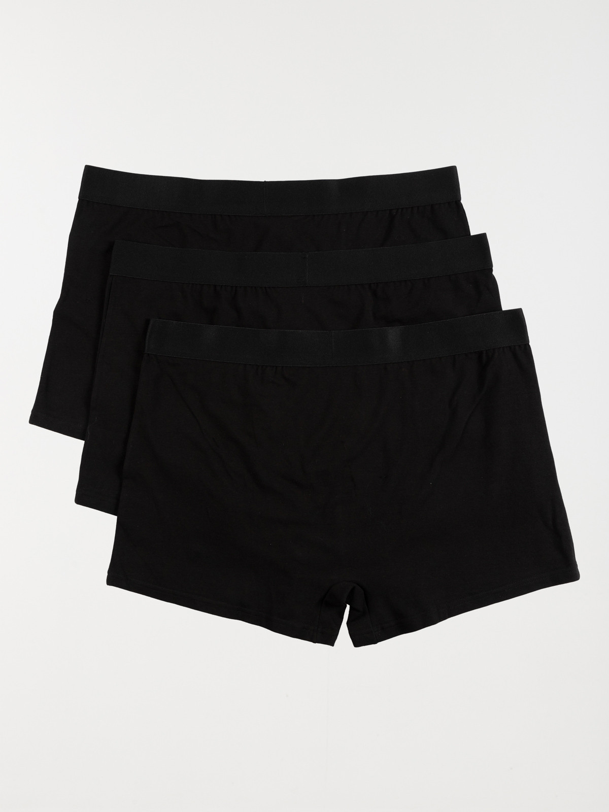 Lot de 3 boxers noirs homme Lot de 3 boxers noirs homme