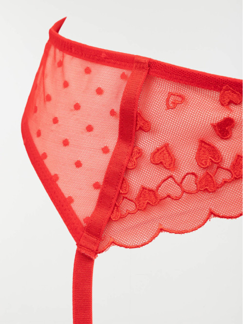 Porte-jarretelles dentelle...