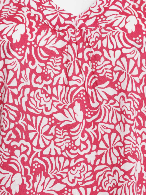 T-shirt col V grande taille...