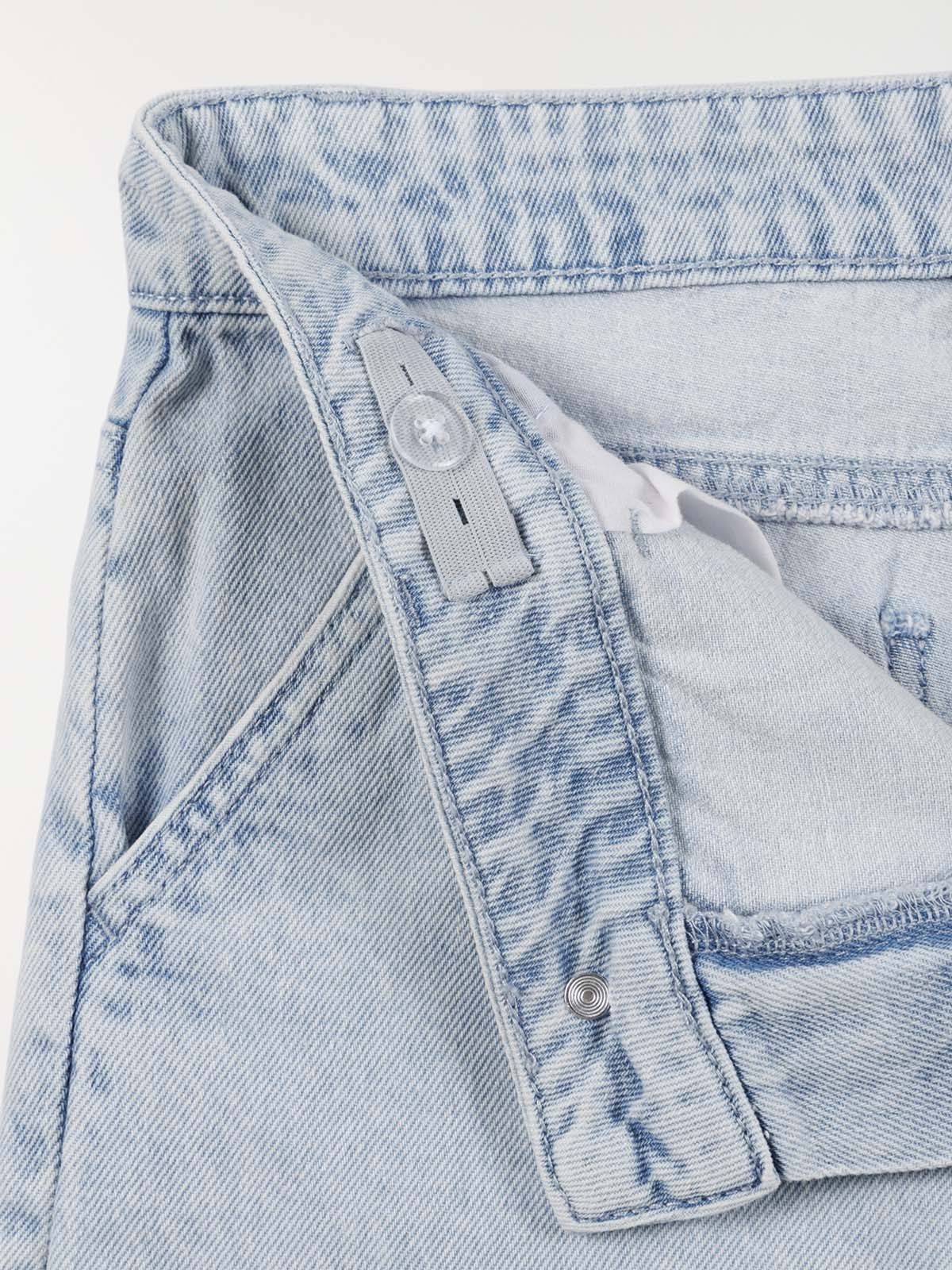 Jean cargo wide leg fille (XXS-M)