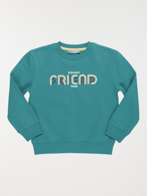 Sweat à message garçon (3-12A)