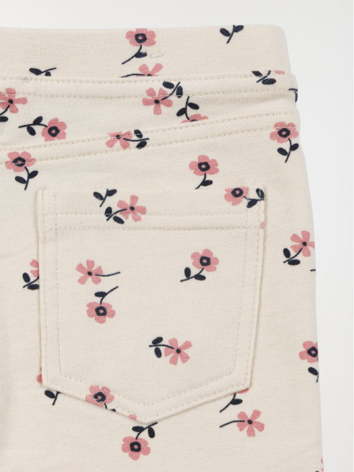 Jegging imprimé fleur fille...