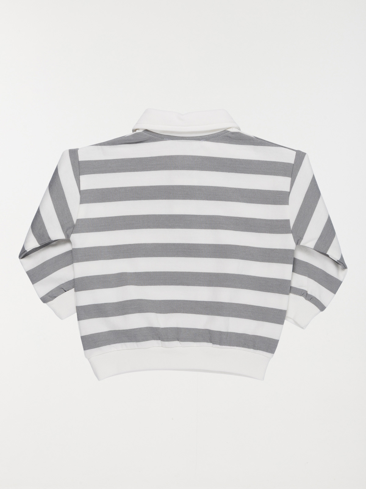 Sweat polo rayé garçon (3-36M)