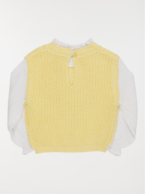 Pull fantaisie 2 en 1 fille...