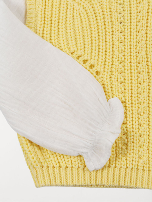 Pull fantaisie 2 en 1 fille...