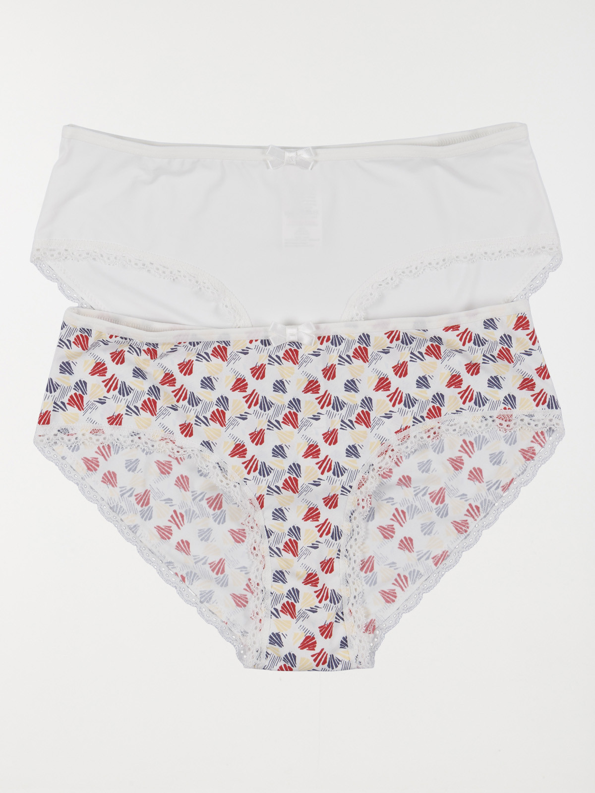 Lot de 2 shorties femme (S-XL) Lot de 2 shorties femme (S-XL)