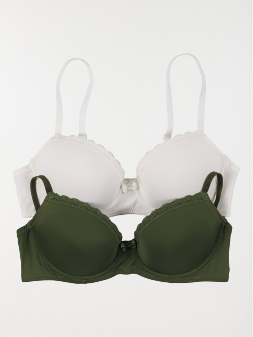 Lot de 2 soutiens-gorge...