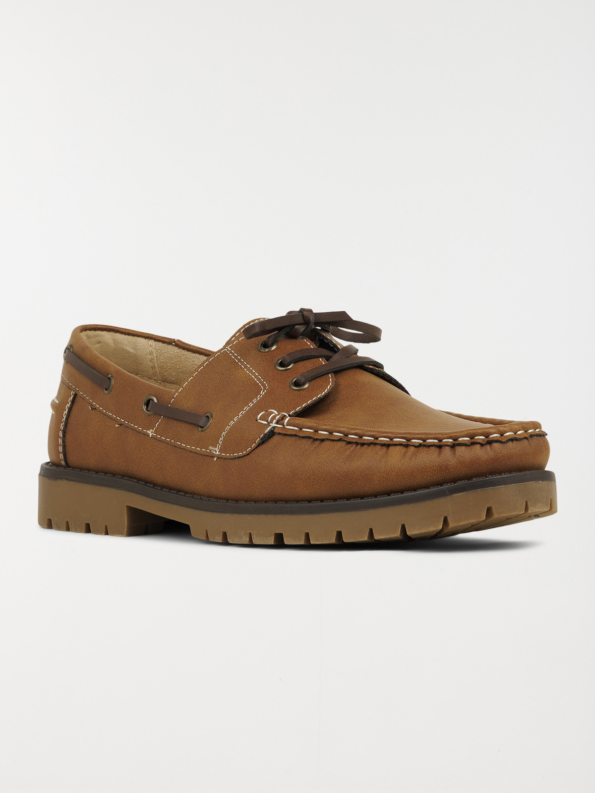 Chaussure bateau tan homme (40-45)