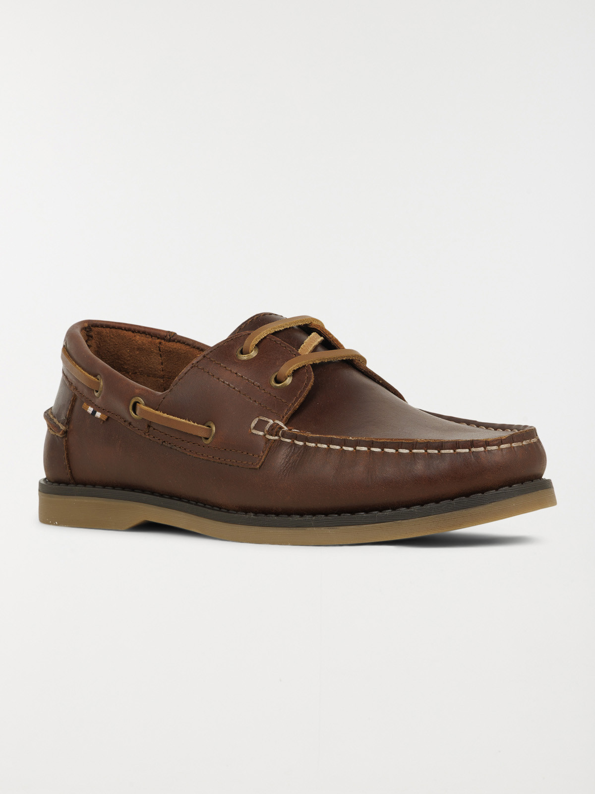 Chaussure bateau homme marron (40-45)