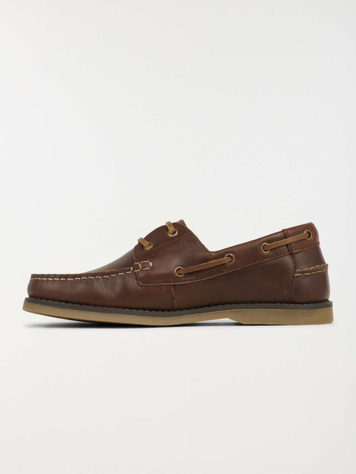 Chaussure bateau homme marron (40-45)